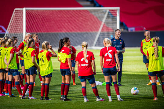 Martin Sjögren, head coach of the Norwegian women’s