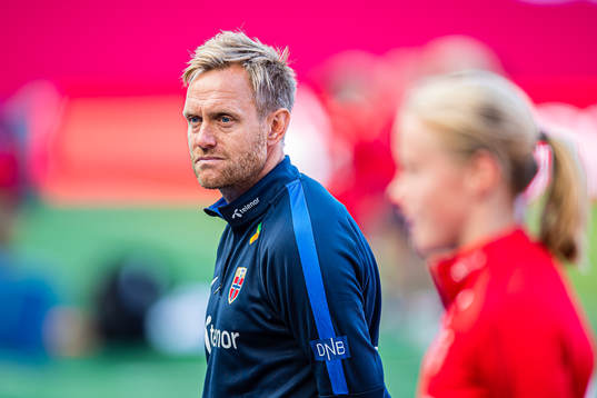 Martin Sjögren, head coach of the Norwegian women’s