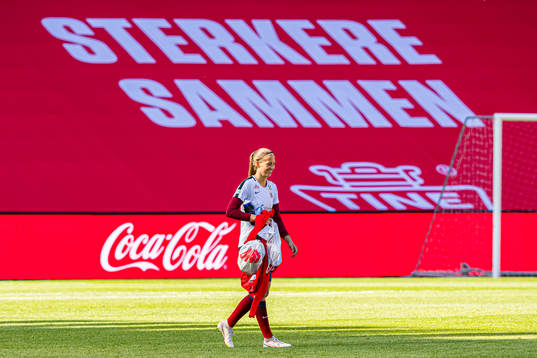 Cecilie Hauståker Fiskerstrand of the Norwegian women’s