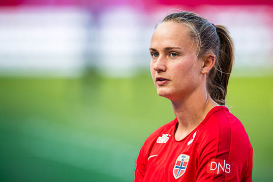 Caroline Graham Hansen of the Norwegian women’s national
