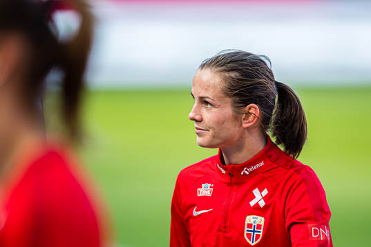 Tuva Hansen of the Norwegian women’s national football