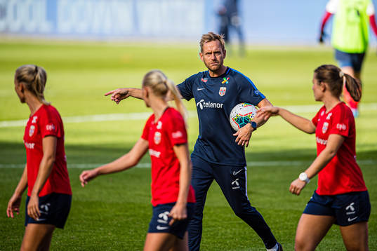 Martin Sjögren, head coach of the Norwegian women’s