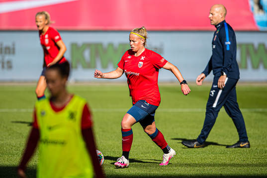 Therese Sessy Åsland of the Norwegian women’s national