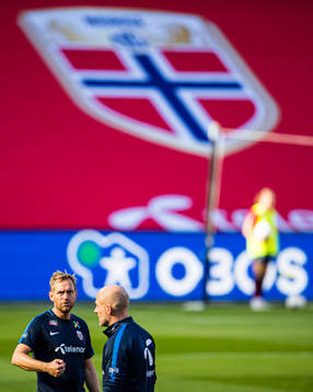 Martin Sjögren, head coach of the Norwegian women’s