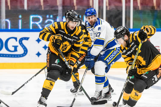 Skellefteås Joakim Lindström och Leksands Marek Hrivík