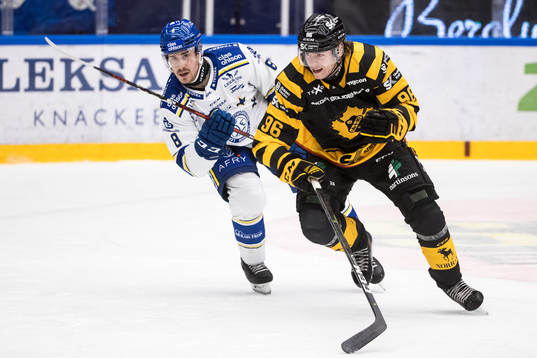 Skellefteås Rickard Hugg och Leksands Matt Caito