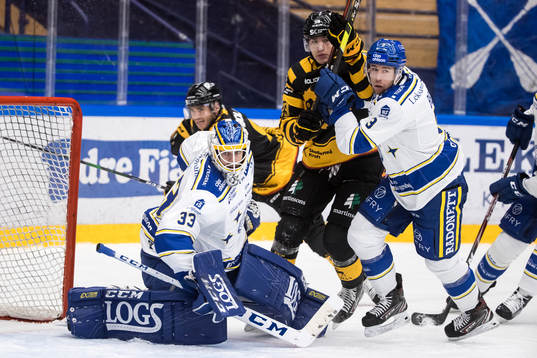 Leksands målvakt Axel Brage