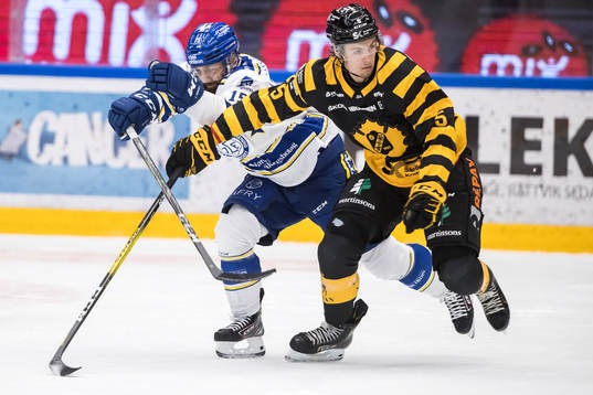 Leksands Otto Paajanen och Skellefteås hilip Broberg