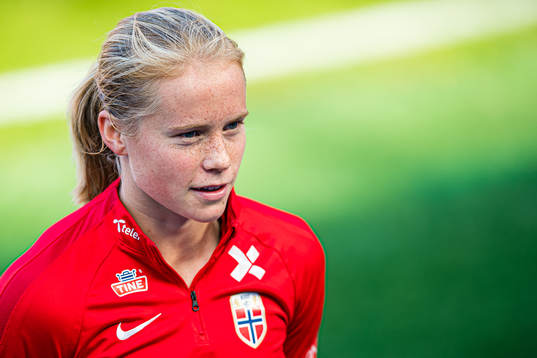 Julie Blakstad of the Norwegian women’s national football