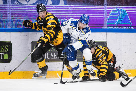 Skellefteås Felix Dahlroth och Leksands Oskar Lang