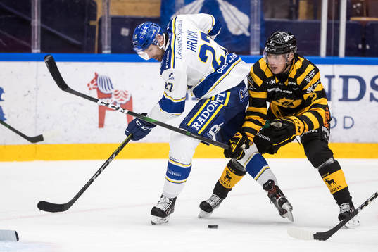 Leksands Marek Hrivík och Skellefteås Adam Wilsby