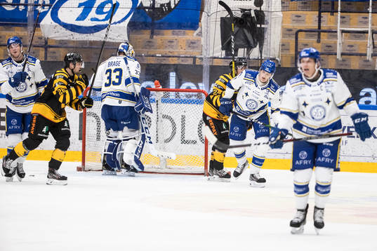 Leksands spelarna deppar