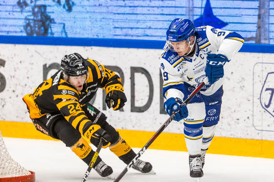 Skellefteås Andreas Wingerli och Leksands Patrik Zackrisson