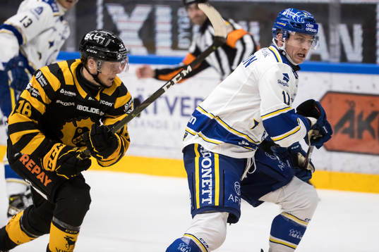Skellefteås Linus Lindström och Leksands Martin Karlsson