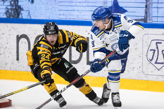 Skellefteås Andreas Wingerli och Leksands Patrik Zackrisson