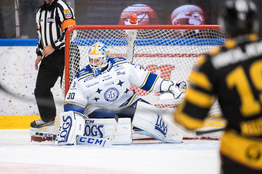 Leksands målvakt Janne Juvonen