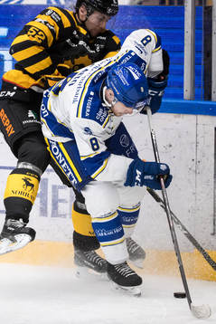 Skellefteås Arvid Lundberg  och Leksands Matt Caito