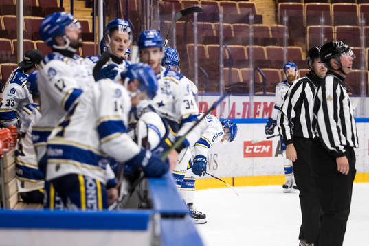 Leksands spelarna deppar