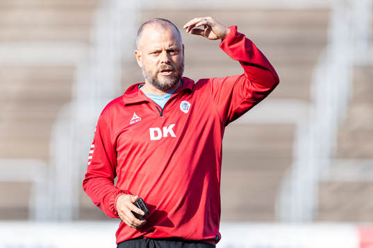 Utsiktens tränare Daniel Karlsson