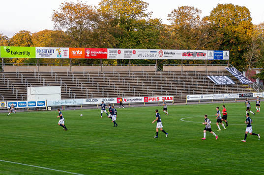 Vy över Landskrona IP