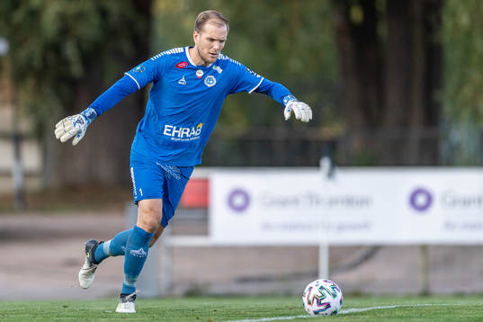Utsiktens målvakt Axel Wibrån