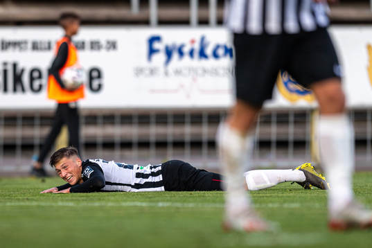 Landskronas Kevin Jensen deppar