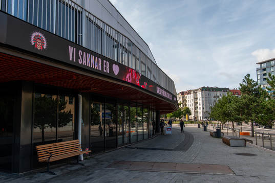 Tomt utanför Scandinavium