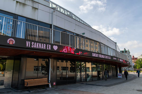 Tomt utanför Scandinavium