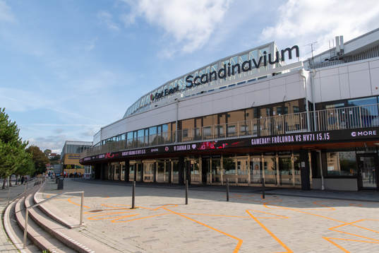 Tomt utanför Scandinavium