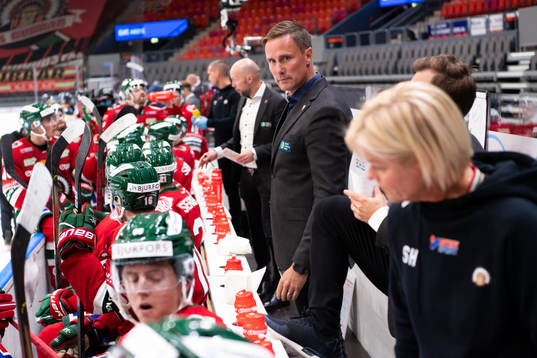 Frölundas tränare Roger Rönnberg