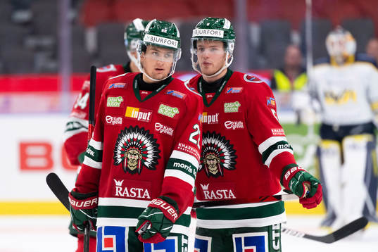 Frölundas Linus Nässén och Filip Johansson