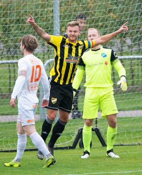 IFK Hässleholms Albin Nilsson i matchen mellan IFK