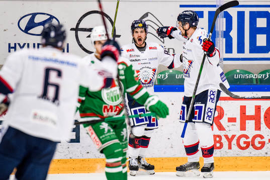 Linköpings Oula Palve jublar