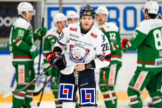 Linköpings Jaakko Rissanen deppar
