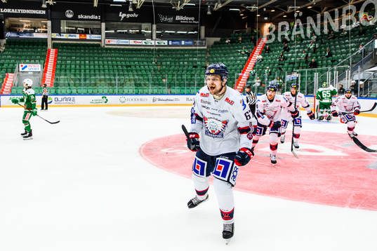 Linköpings Jarno Kärki jublar