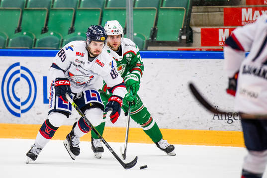 Linköpings Oula Palve och Rögles Daniel Zaar
