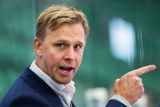 Linköpings tränare Bert Robertsson