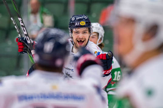 Linköpings Jarno Kärki jublar
