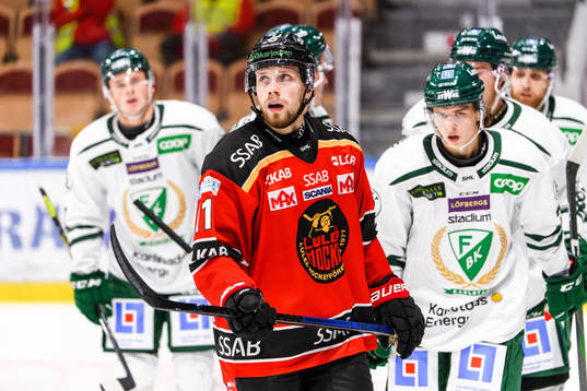 Luleås Petter Emanuelsson deppar