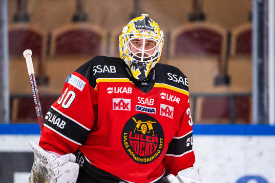 Luleås målvakt David Rautio