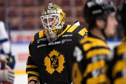 Skellefteås målvakt Gustaf Lindvall