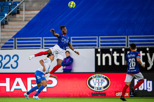 Henry Swenson Wingo of Molde and Samuel Ayomide Adekugbe of
