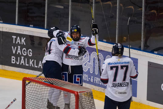 Linköpings Matilda Af Bjur gjorde 1-0 målet