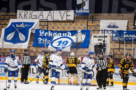 Läktare i Tegera Arena
