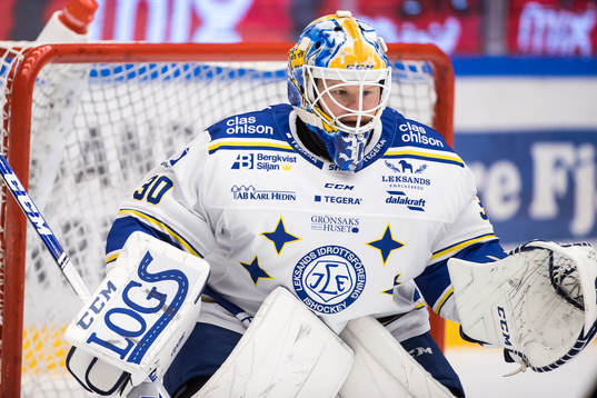 Leksands målvakt Janne Juvonen