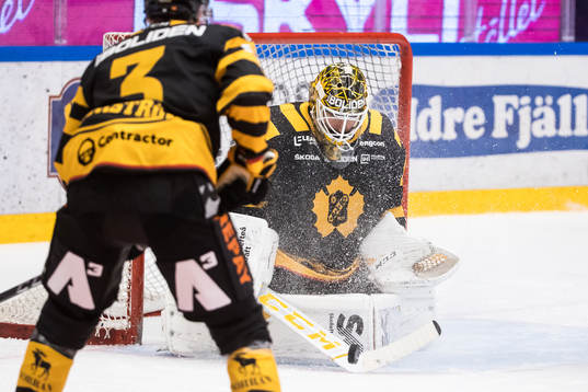 Skellefteås målvakt Gustaf Lindvall
