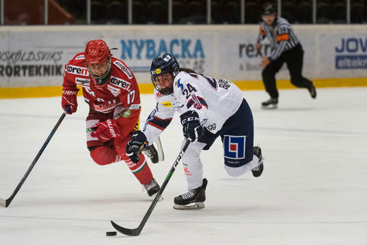 Modos Erica Rieder jagar Linköpings Carly Bullock