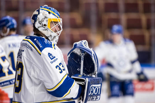 Leksands målvakt Axel Brage