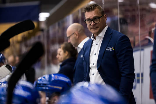 Leksands tränare Björn Hellkvist