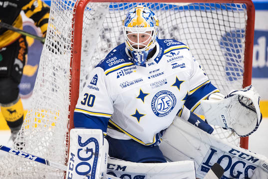 Leksands målvakt Janne Juvonen